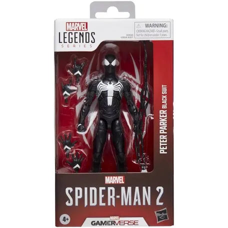 Hasbro Marvel Legends Series Gamerverse Peter Parker Black Suit