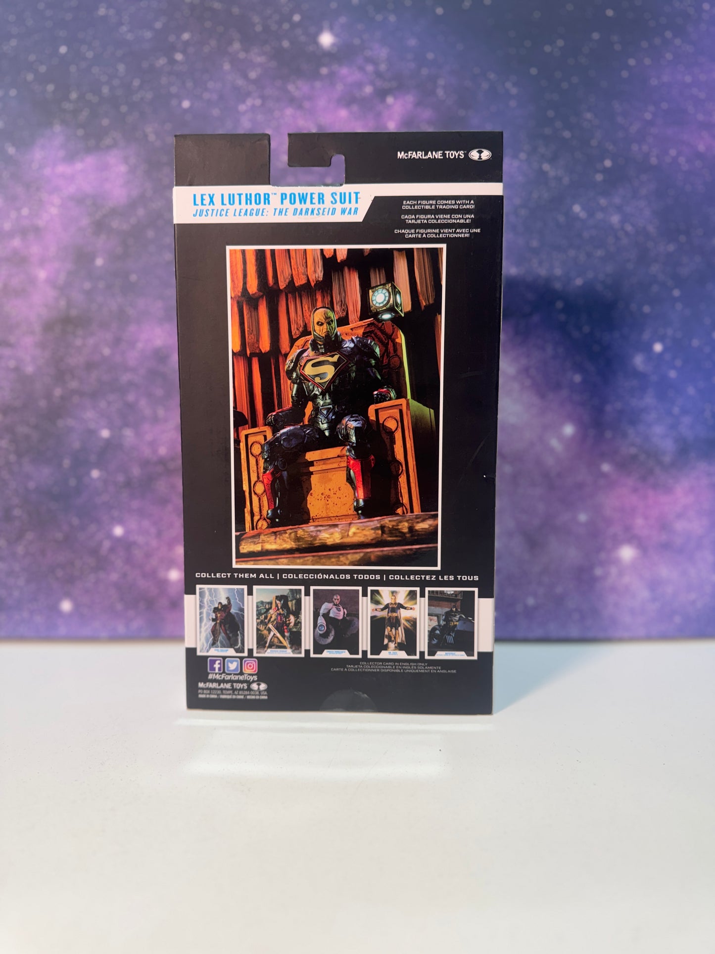 DC Multiverse Mcfarlane Toys Lex Luthor Power Suit Justice League: The Darkseid War