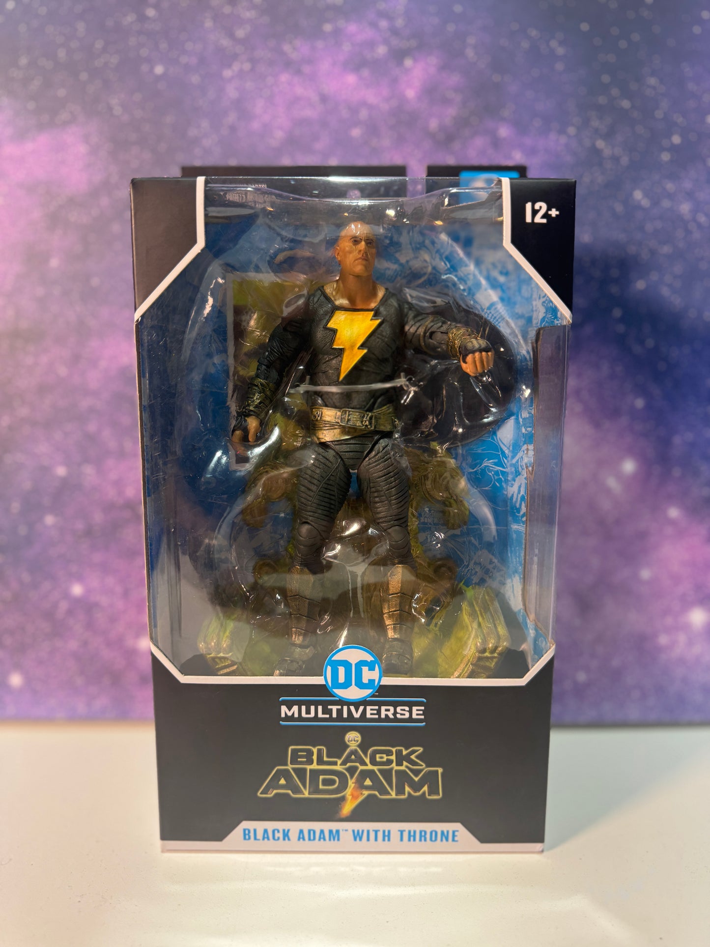 DC Multiverse McFarlane Toys - Black Adam - With Throne