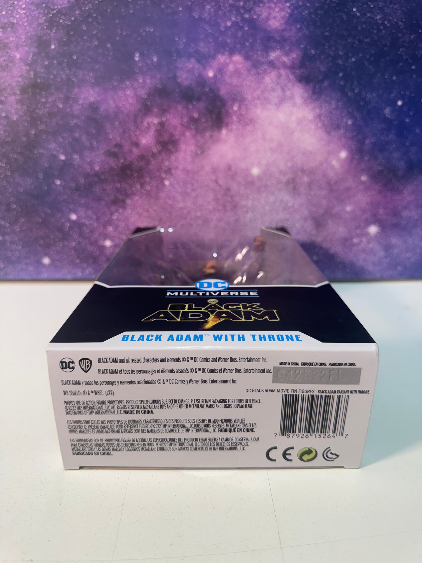 DC Multiverse McFarlane Toys - Black Adam - With Throne