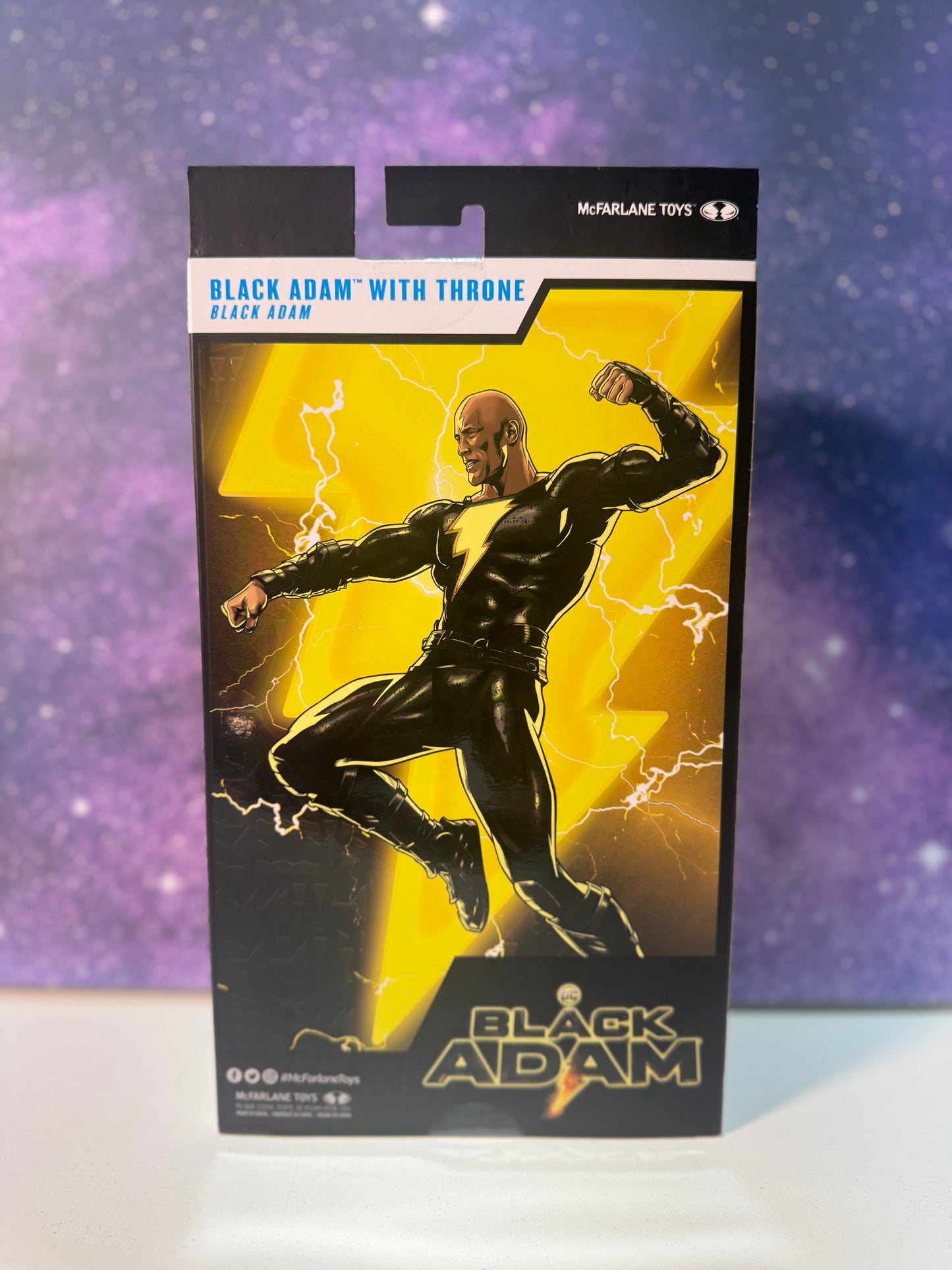 DC Multiverse McFarlane Toys - Black Adam - With Throne