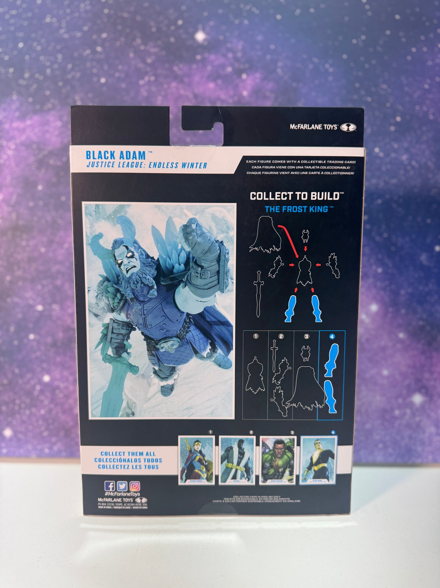 DC Multiverse McFarlane Toys Black Adam Justice League: Endless Winter