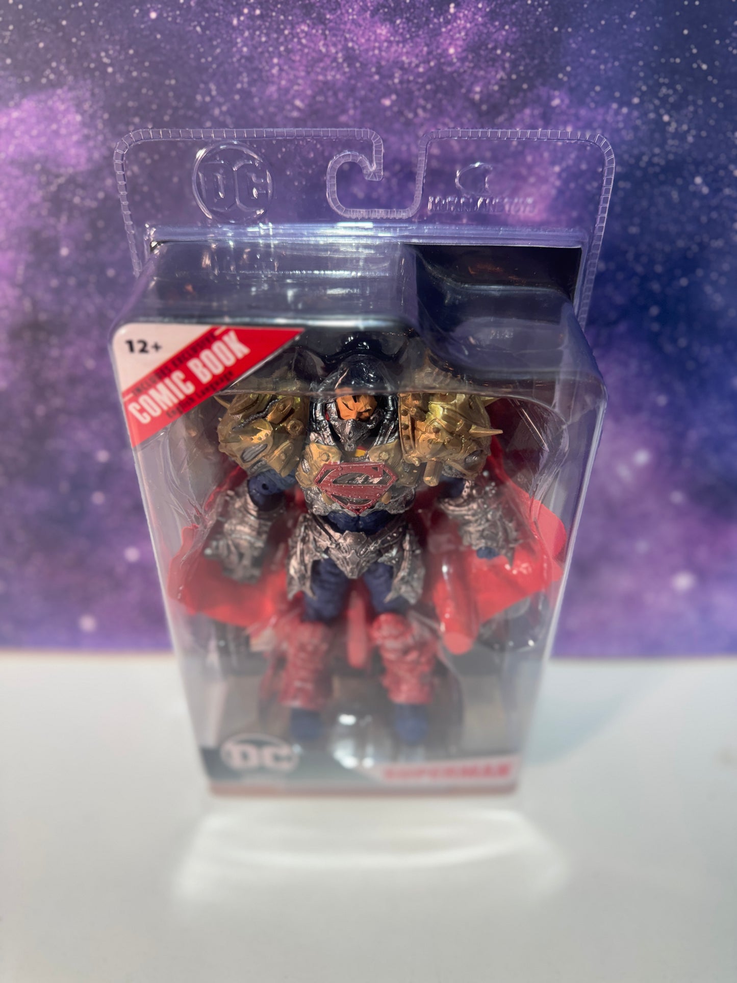 DC Direct Superman Action Figure (Includes Comic Book)