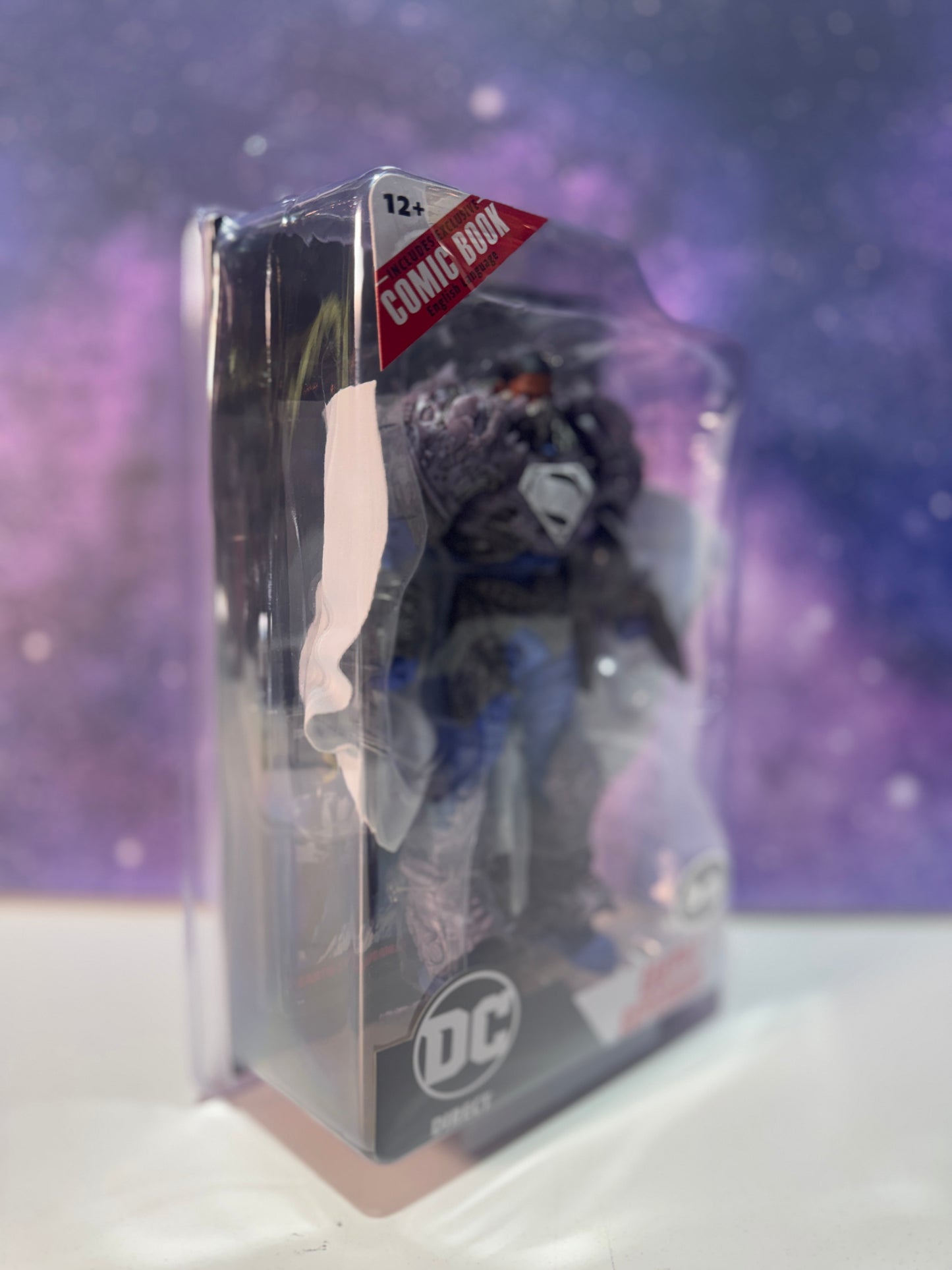 DC Direct Earth-2 Superman Action Figure (Includes Comic book) McFarlane Platinum Edition