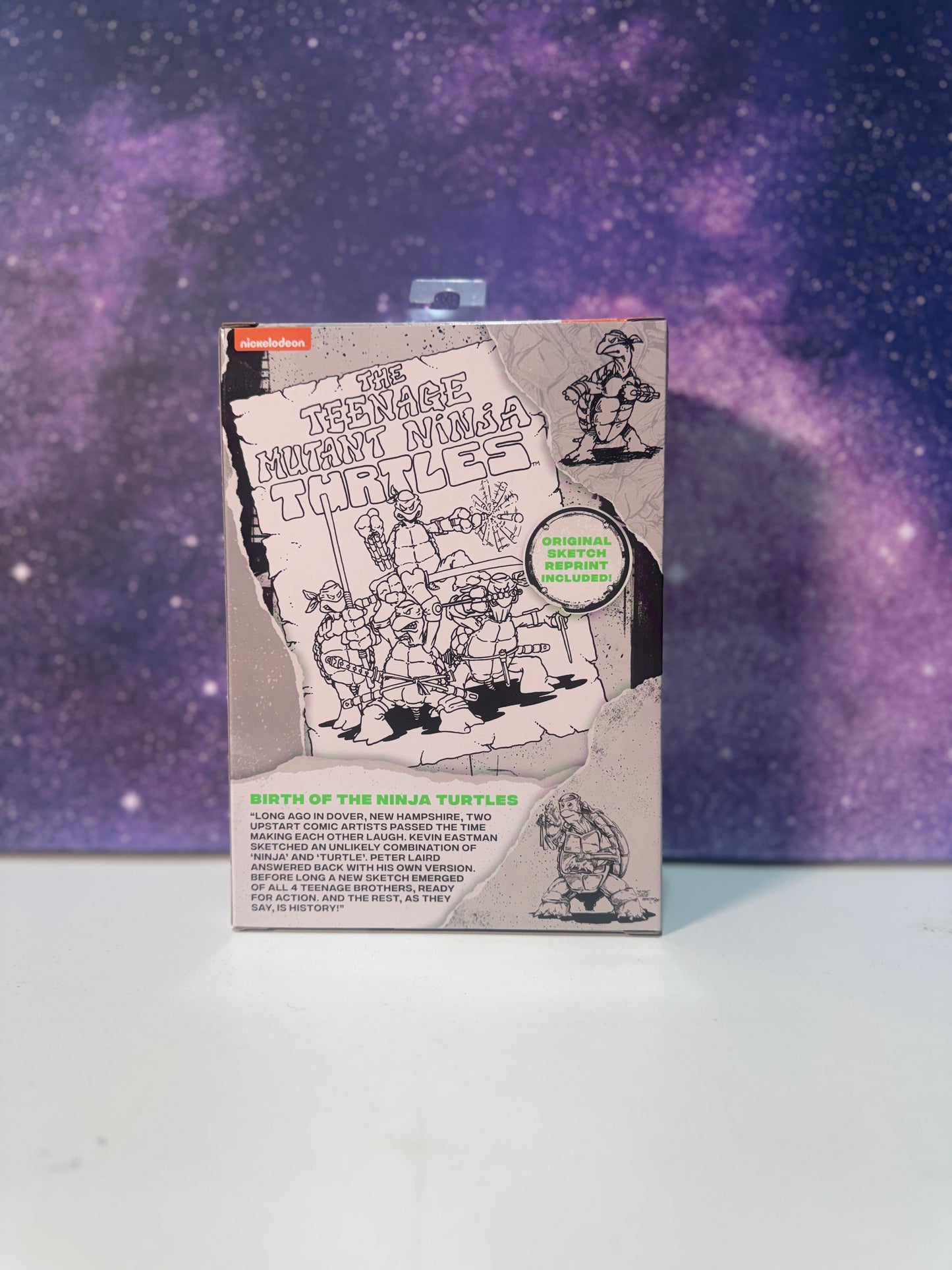 The Teenage Mutant Ninja Turtles Original Sketch Michelangelo