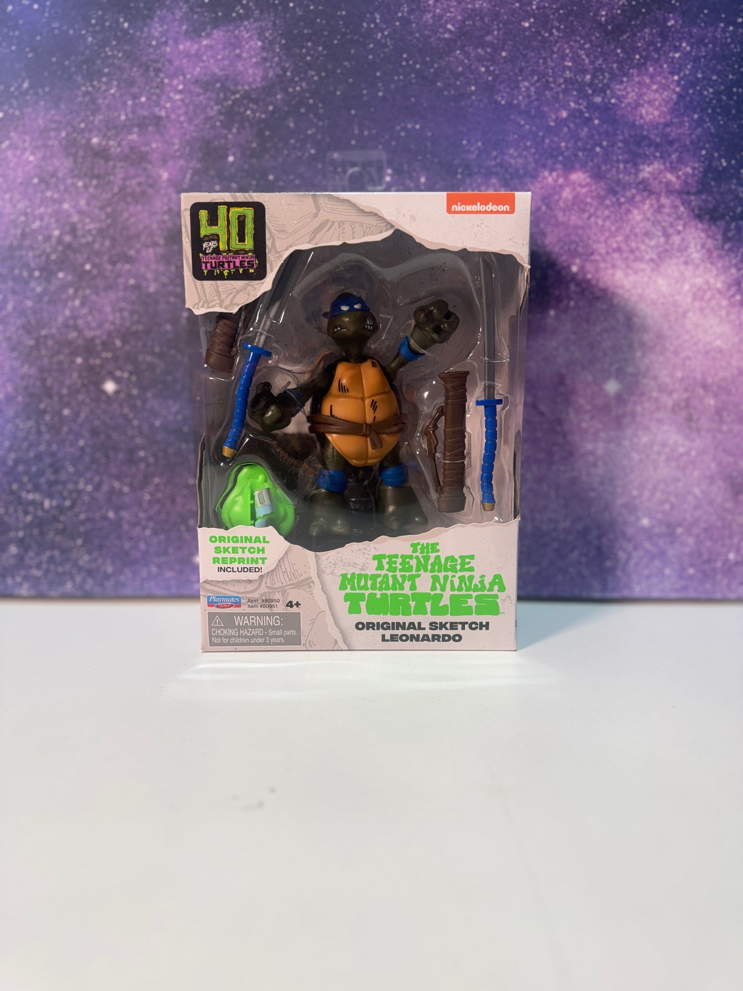 The Teenage Mutant Ninja Turtles Original Sketch Leonardo