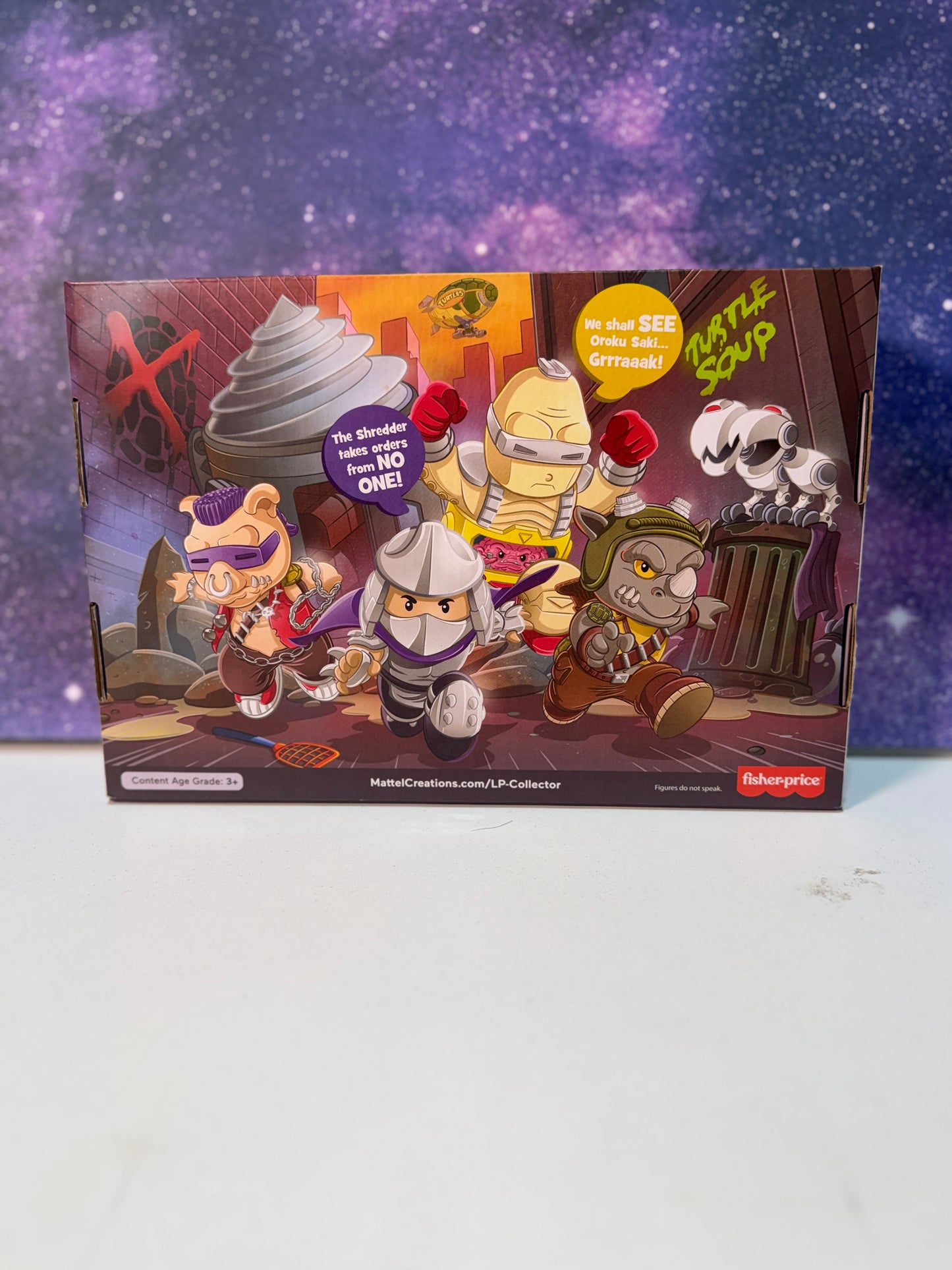Teenage Mutant Ninja Turtles Little People Collector 4 Set