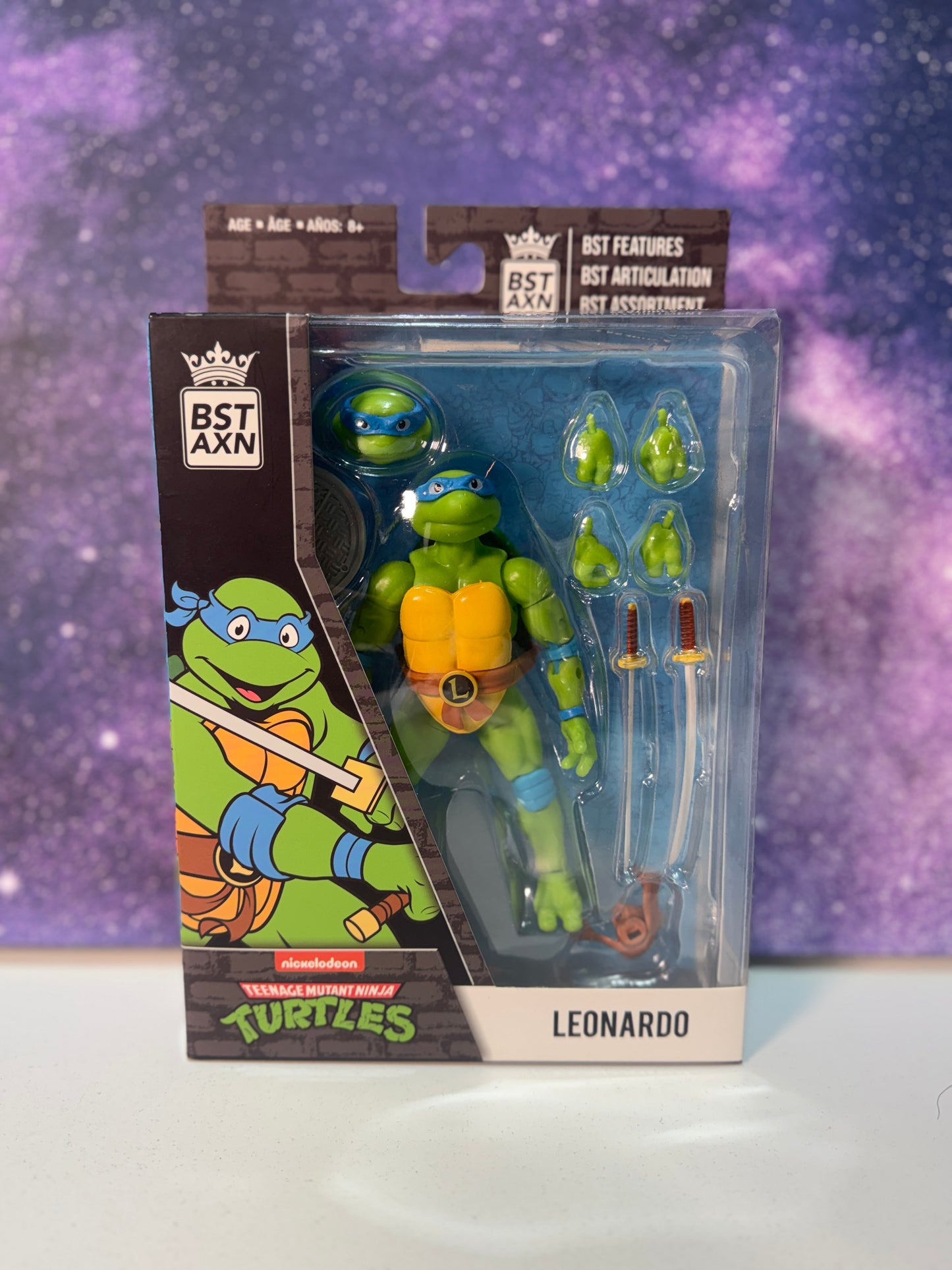 BXTAXN Teenage Mutant Ninja Turtles Leonardo Action Figure