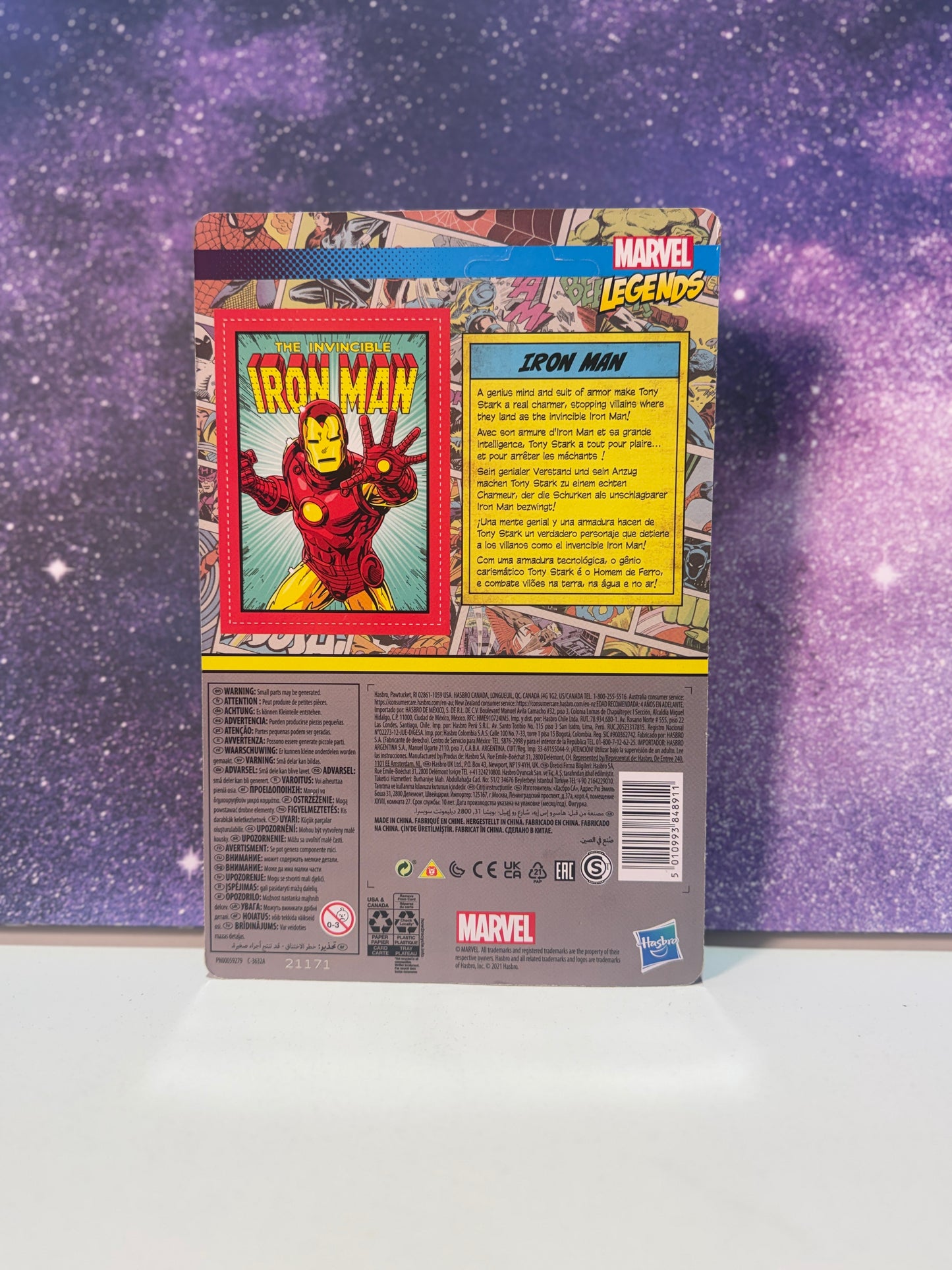 Marvel Legends The Invincible Iron Man Kenner