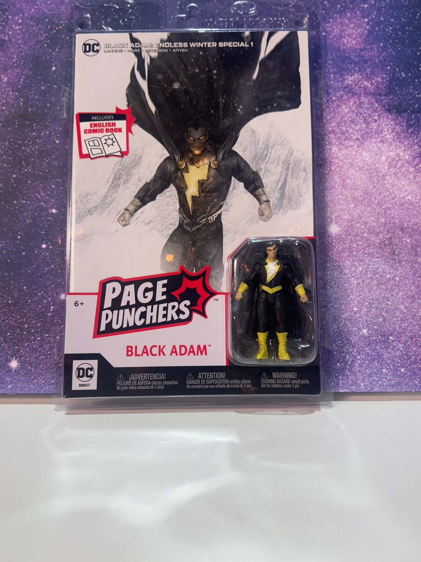 DC Black Adam Page Puncher