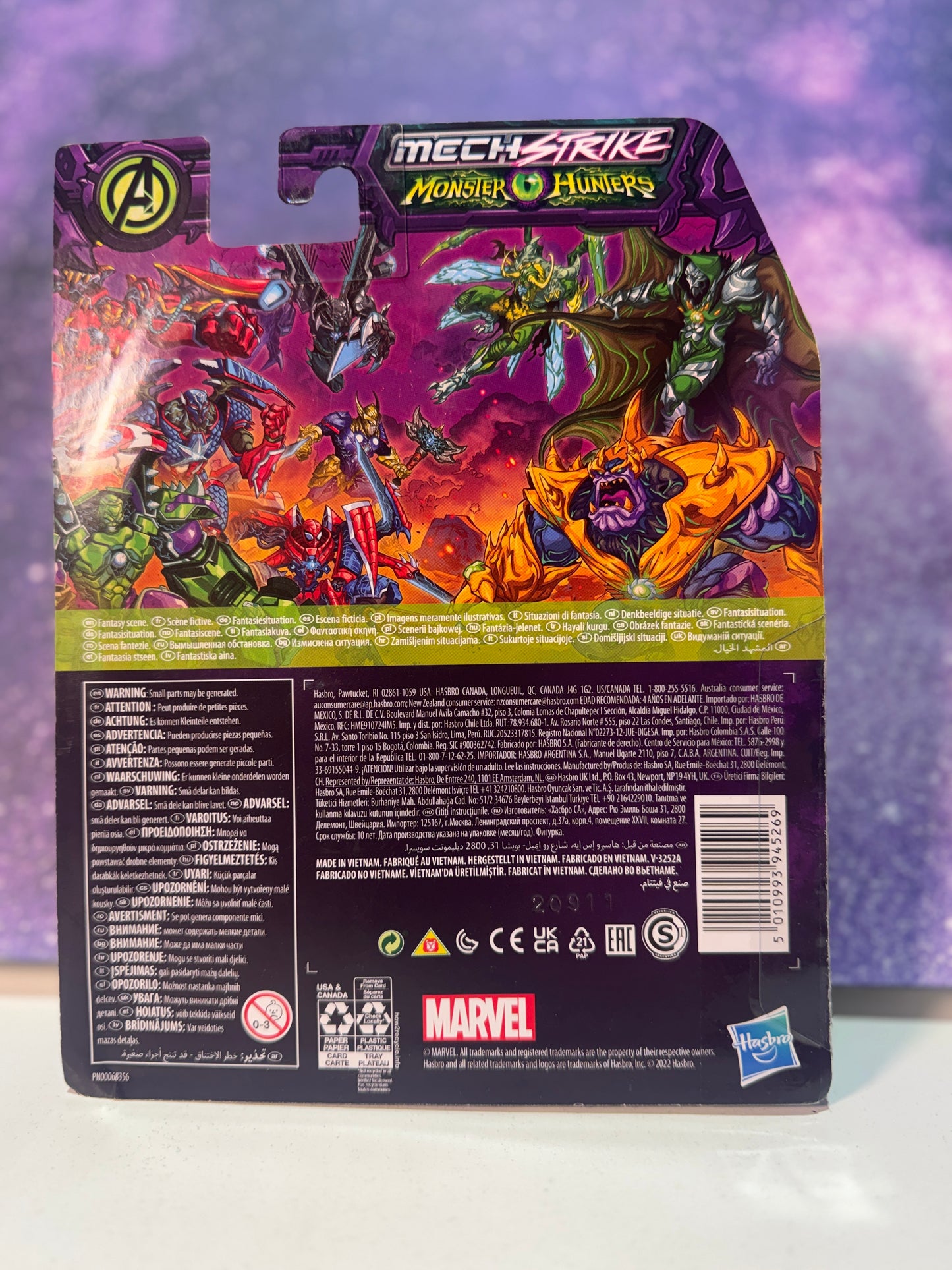 Marvel Mech Strike Monster hunters Thor Action Figure