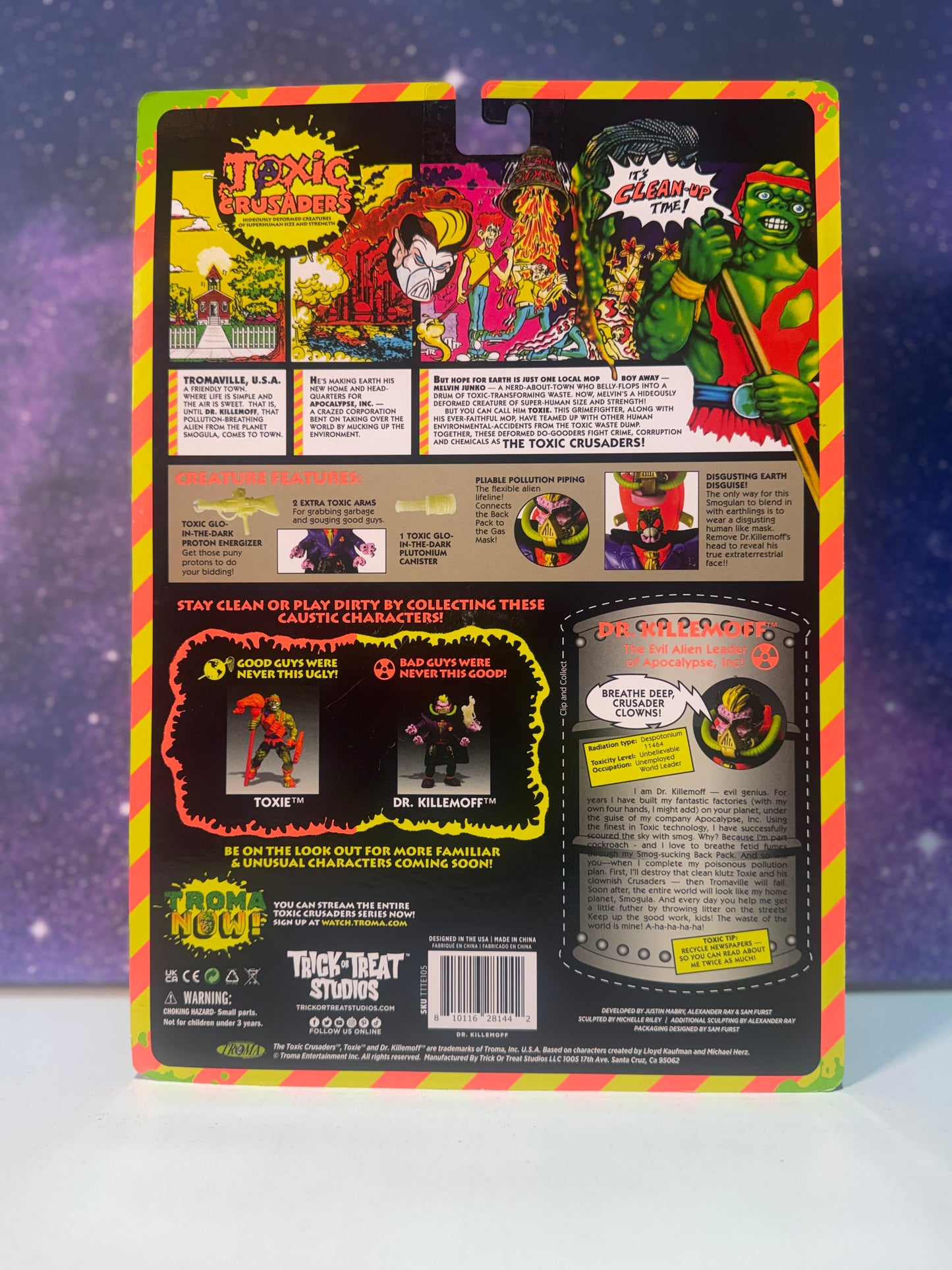 Toxic Crusaders Dr.Killemoff Action Figure