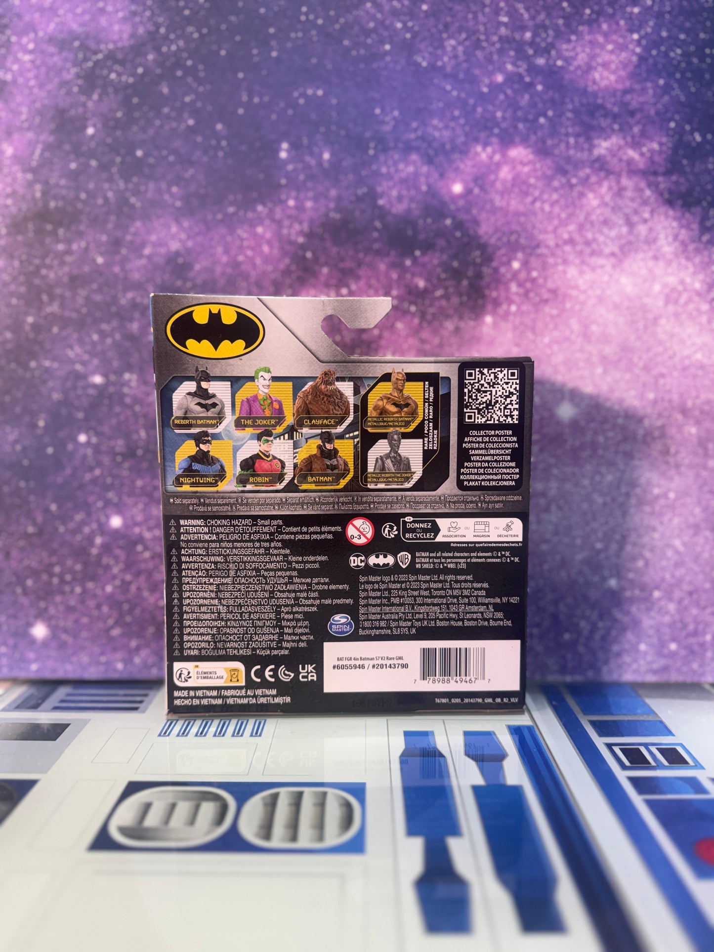 DC Golden Rebirth Batman Action Figure