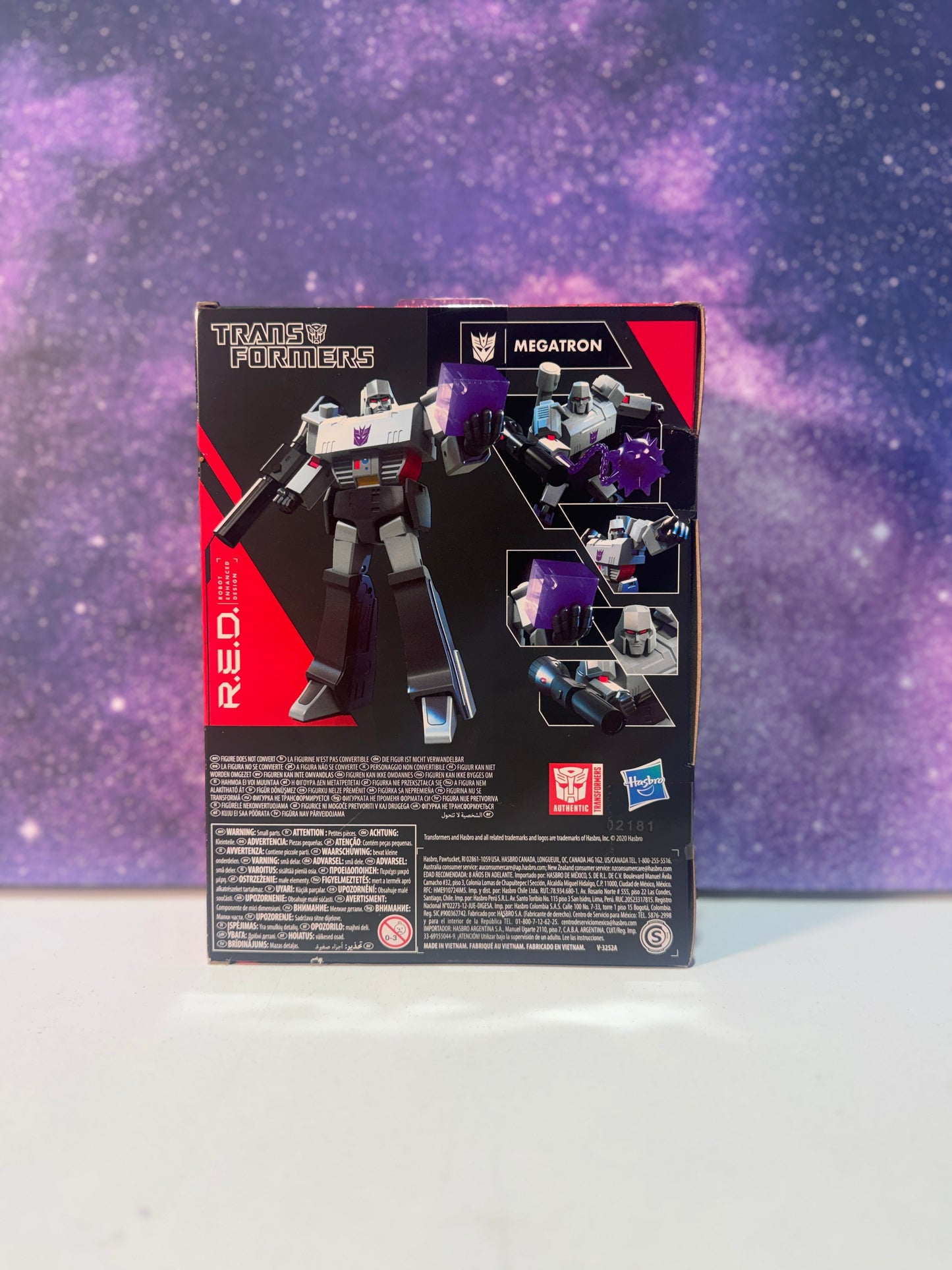 Transformers R.E.D Megatron Action Figure