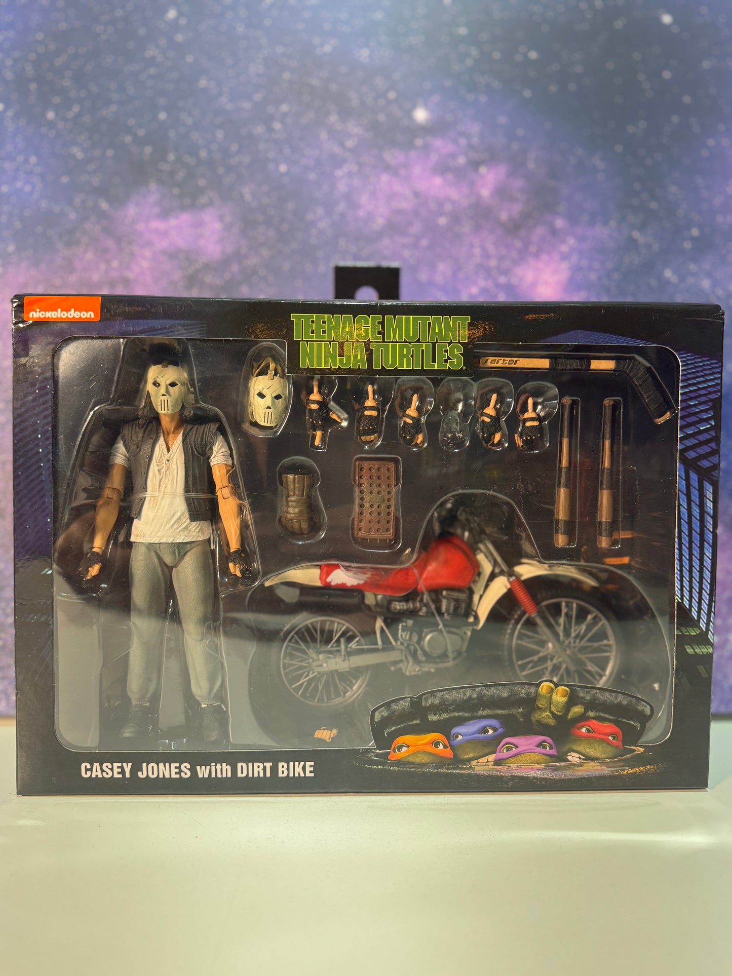 Teenage Mutant Ninja Turtles: Casey Jones Action Figure With Dirt Bike