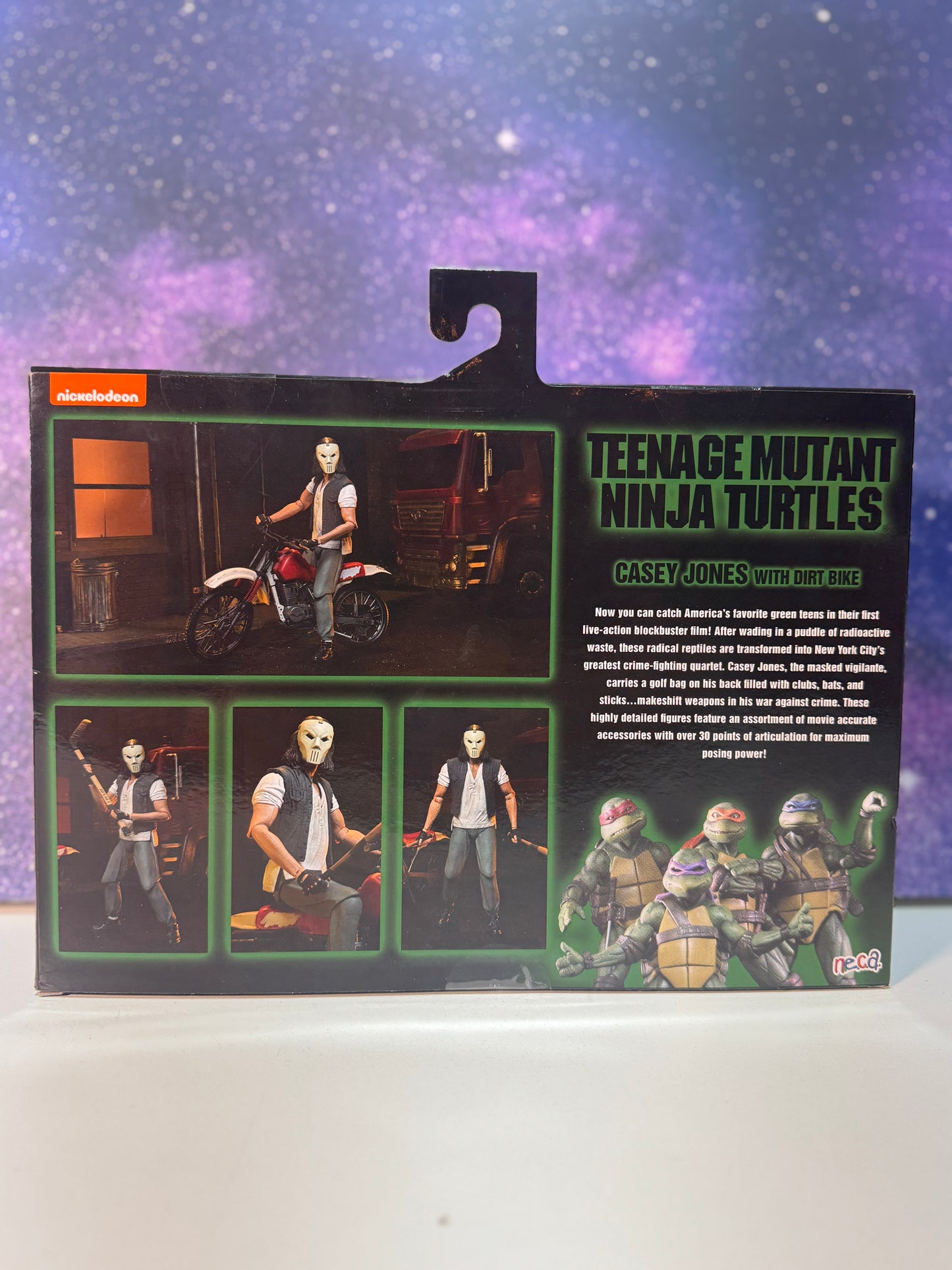 Teenage Mutant Ninja Turtles: Casey Jones Action Figure With Dirt Bike