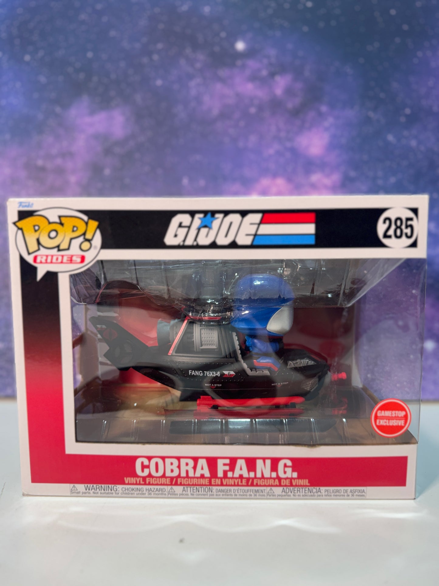 Funko Pop Rides G.I.J.O.E Cobra F.A.N.G