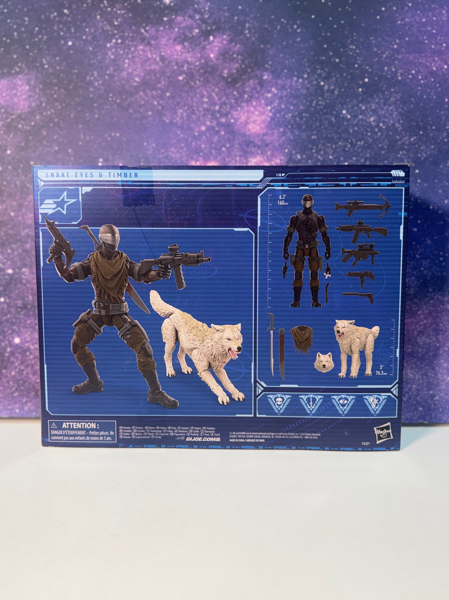 GIJOE Classified Series Snake Eyes & Timber