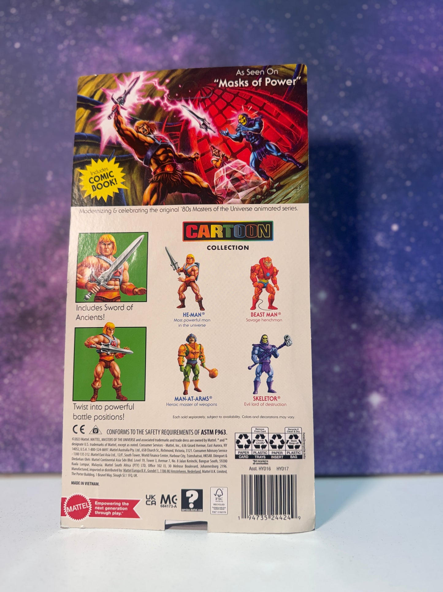 He-Man And The Masters Of the Universe He Man Action Figure (Cartoon Collection)