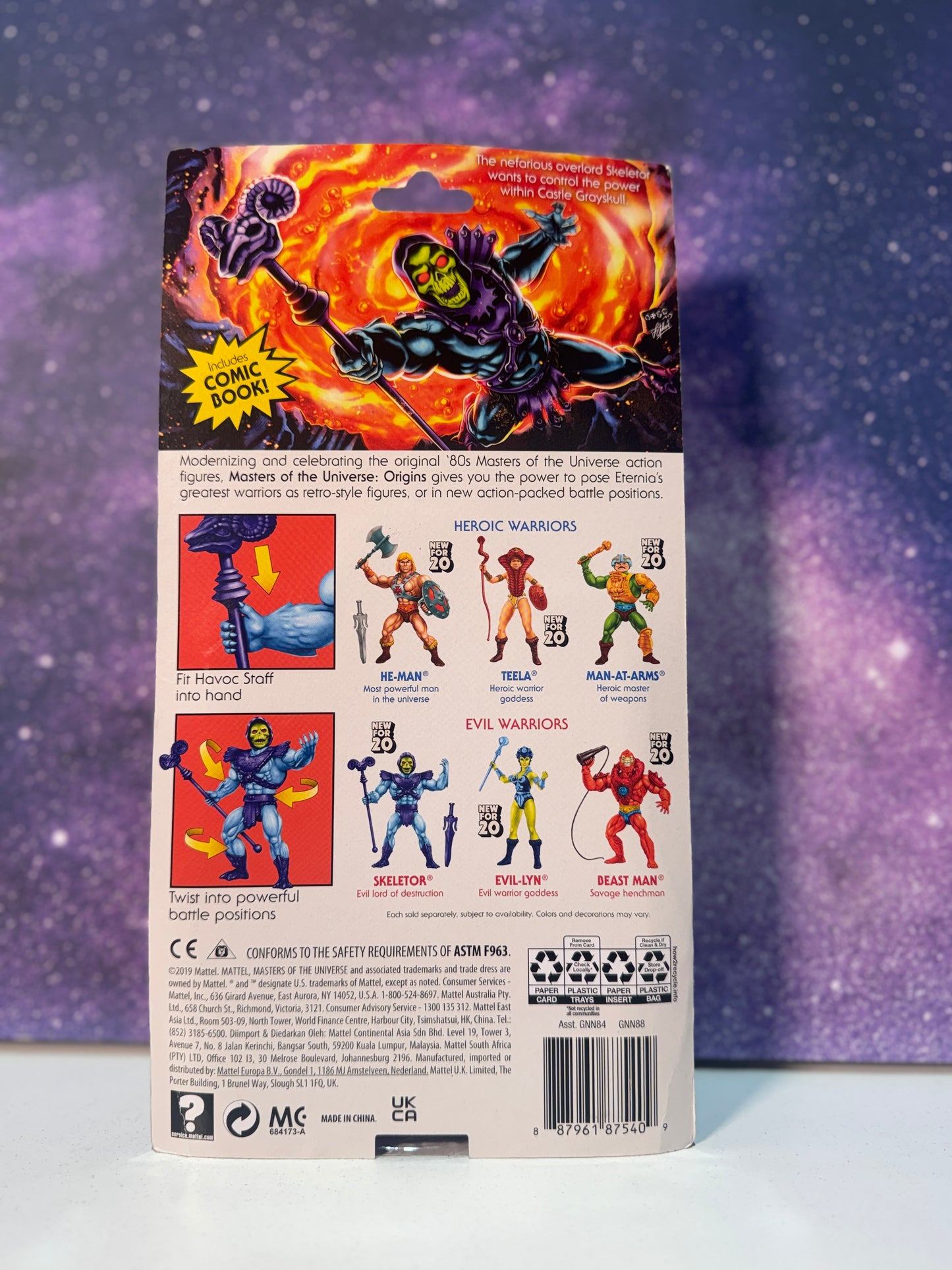 New For 20 Masters Of The Universe Skeleton Action Figure