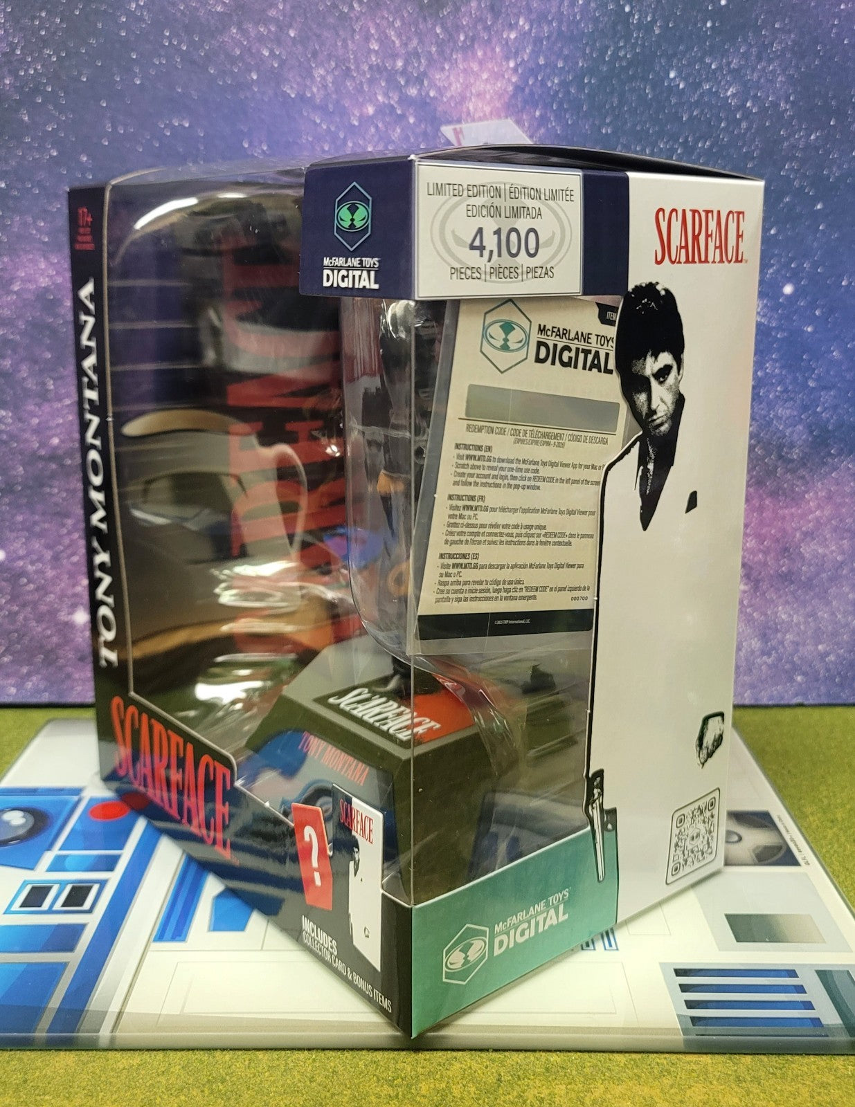McFarlane Movie Maniacs Scarface Tony Montana Limited /4100 Figure
