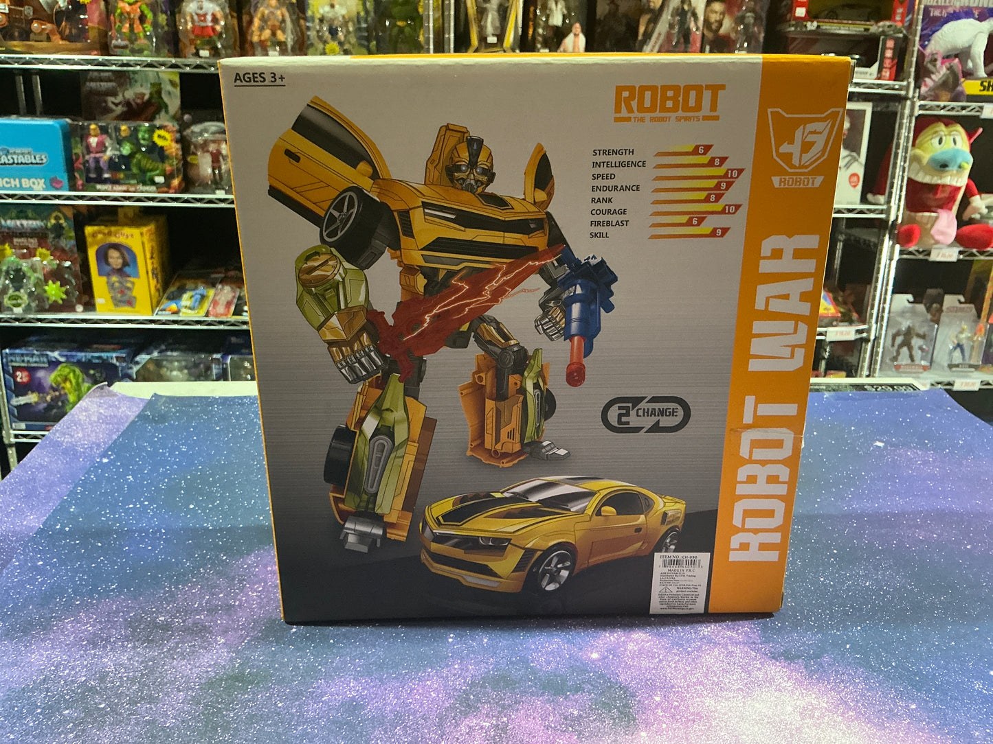 ZIYU ROBOT WAR YELLOW