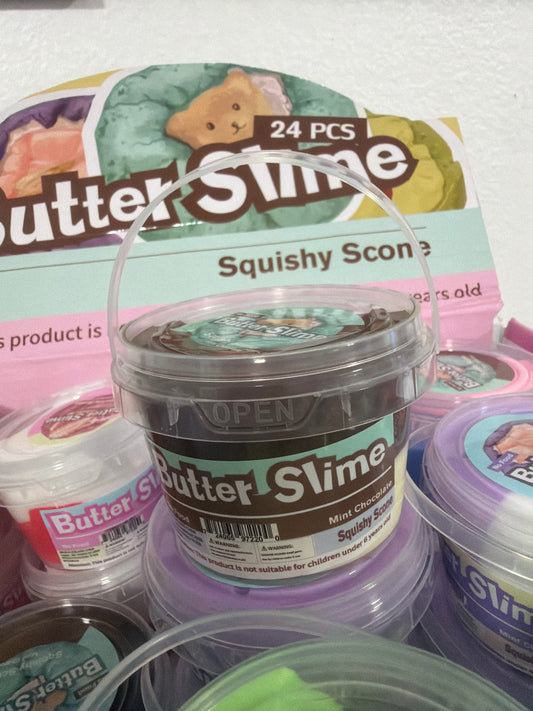 Butter slime mini bucket