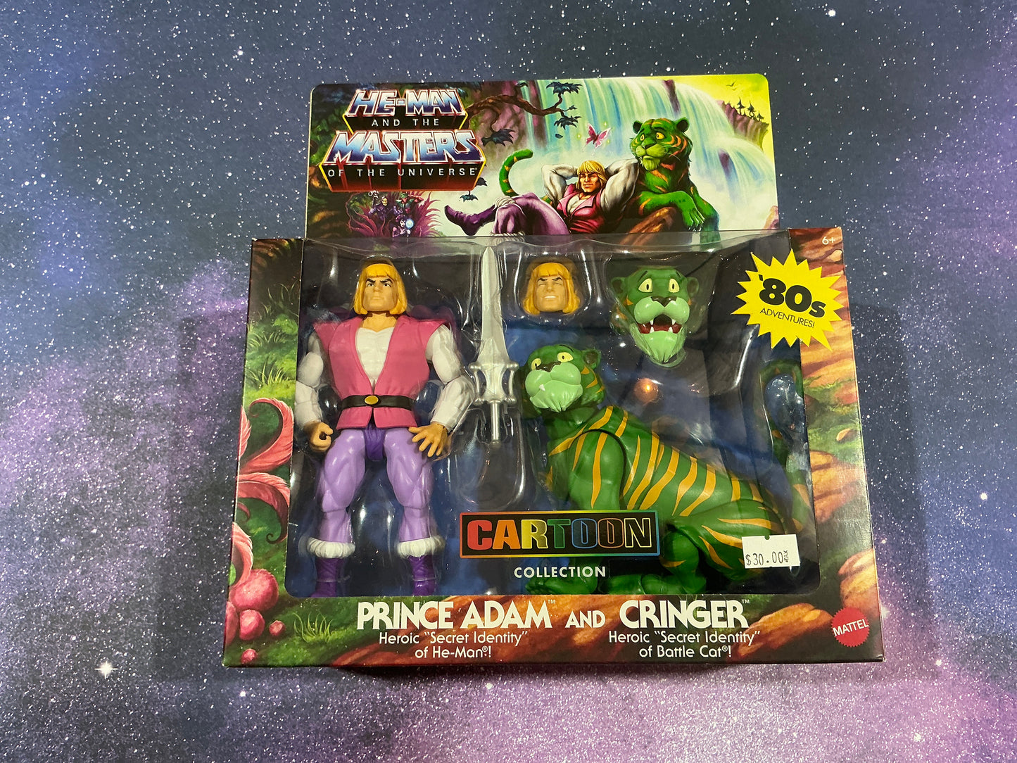 HE-MAN PRINCE ADAM AND CRINGER