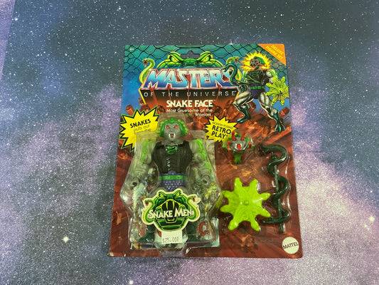 MASTERS OF THE UNIVERSE SNAKE FACE