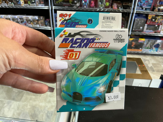 01 Racing car famous 17 pieces