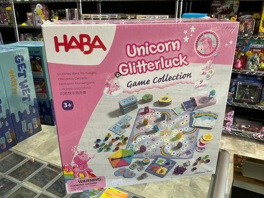 Haha unicorn glitter luck
