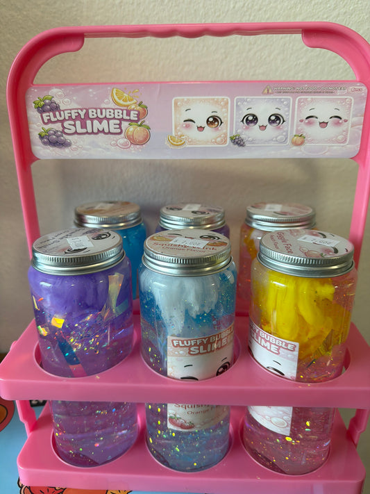 Fluffy bubble slime