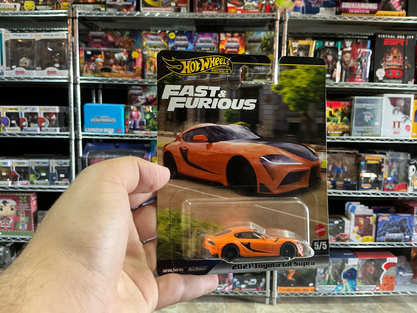 Fast and Furious hot wheels 2021 Toyota gr Supra