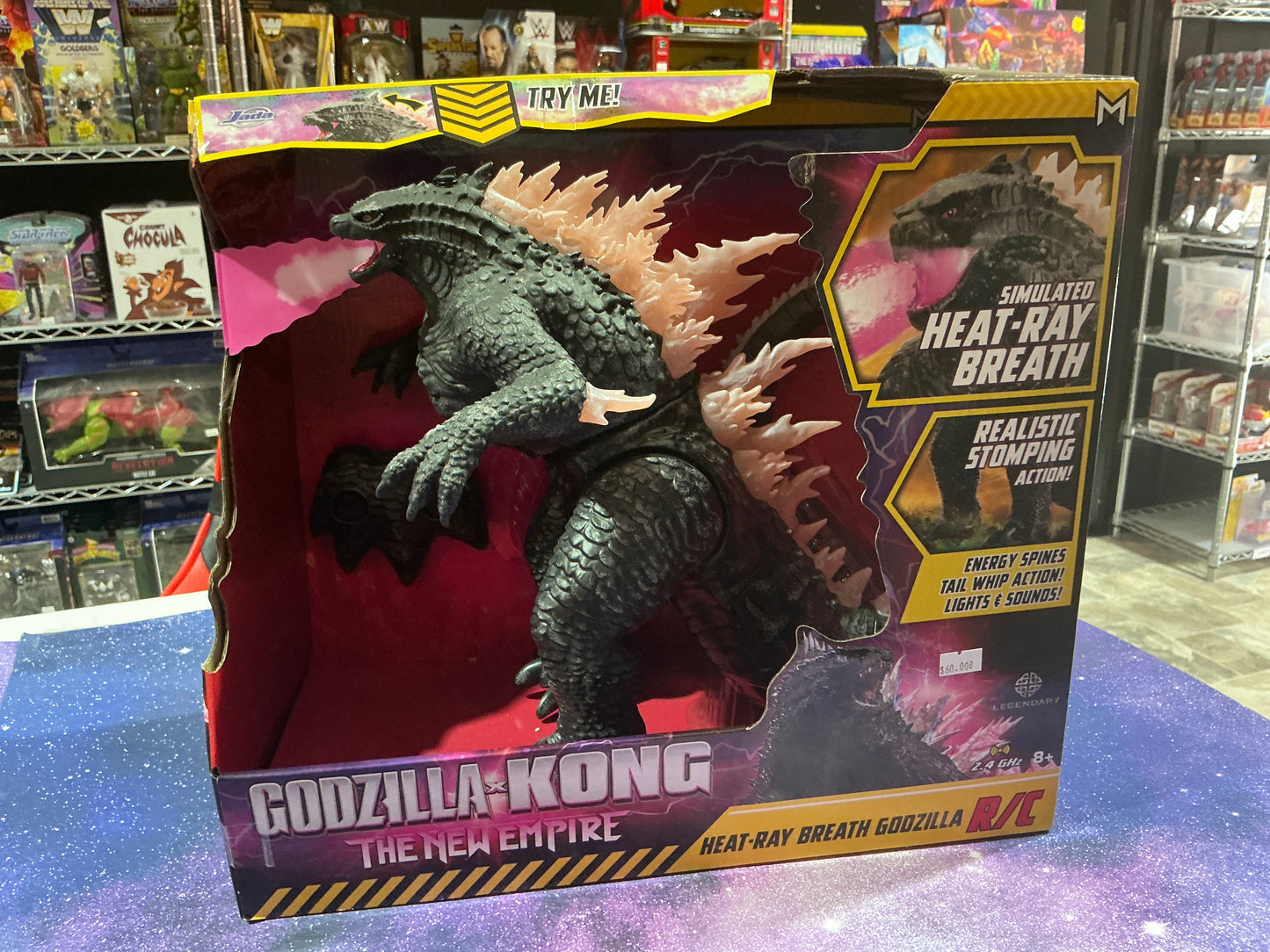 GODZILLA X KONG HEAT RAY BREATH RC