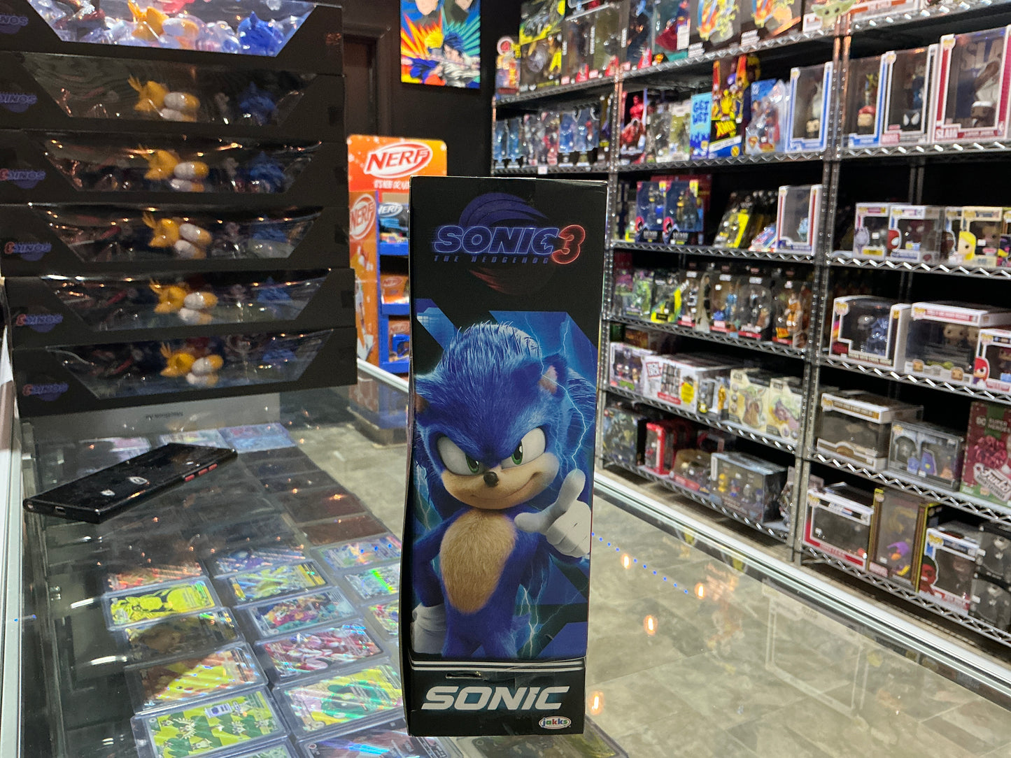 SONIC THE HEDGEHOG 3 MOVIE ACTION 4 PACK LIGHT UP FIGURES