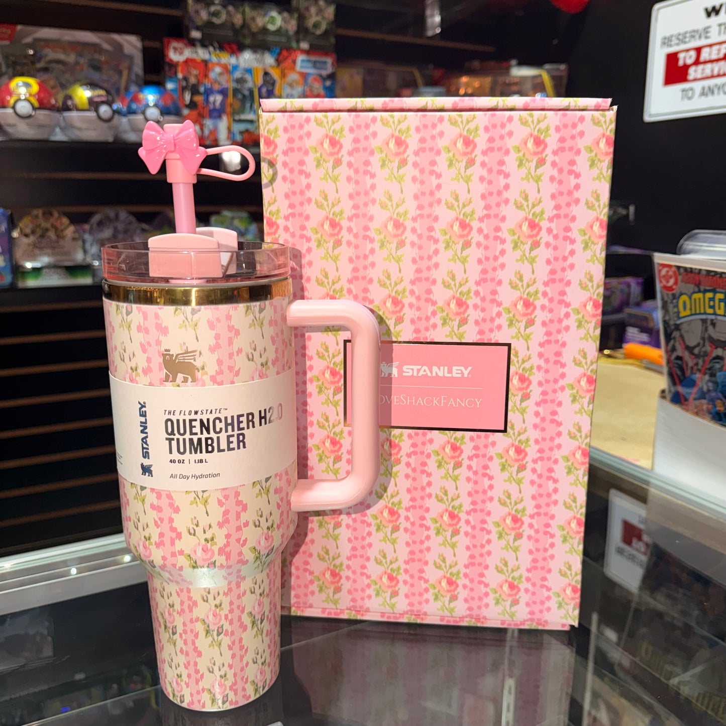 Stanley (love shack fancy) White/Pink