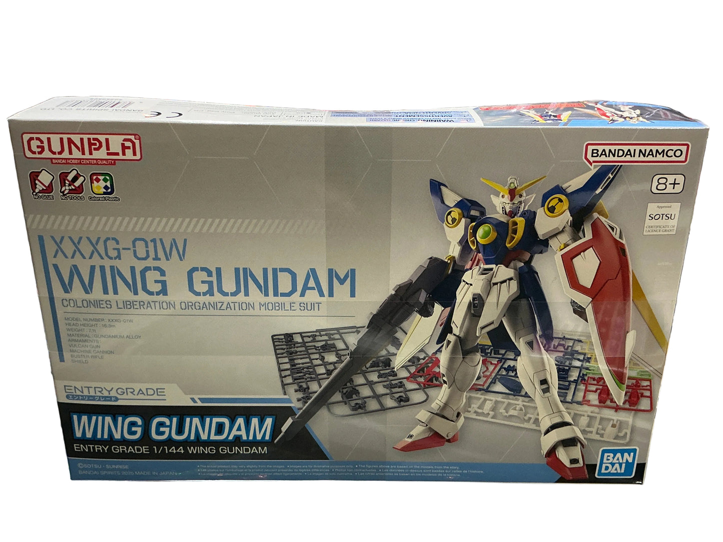 WING GUNDAM ENTRY GRADE 1/144 XXXG-01W BANDAI NAMCO
