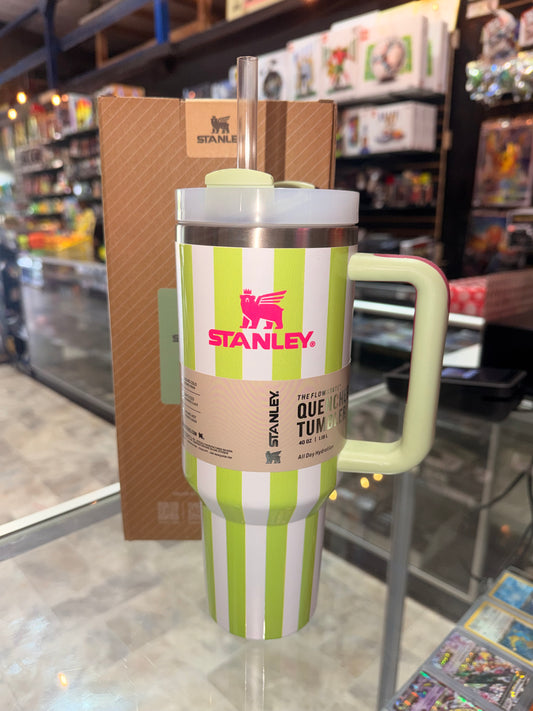 Stanley- Lime Green Stripe