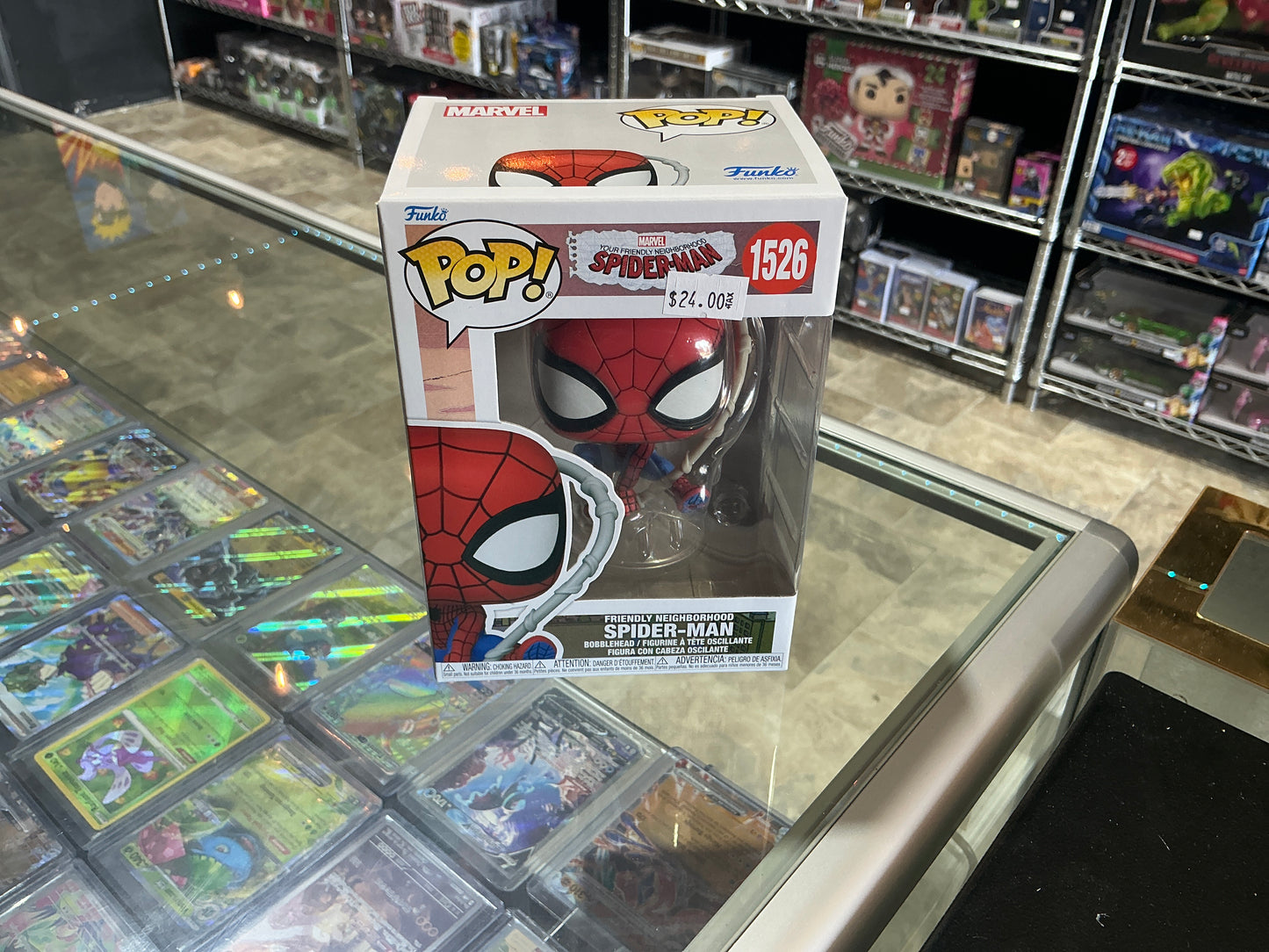 Funko pop your friendly neighborhood Spider-Man 1526