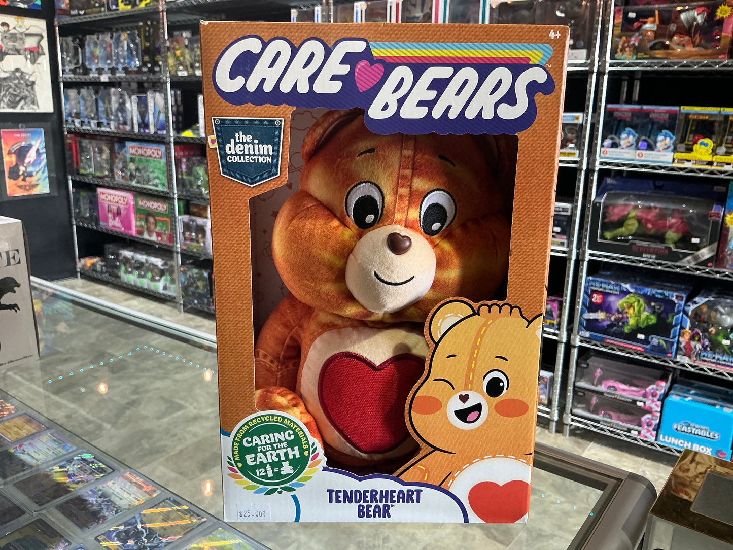 Care Bears, the denim collection, tender heart bear ￼
