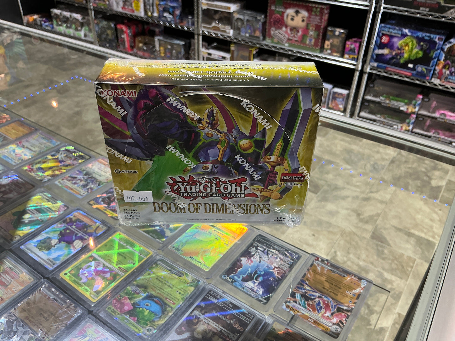 Yu-gi-oh! Doom of dimensions booster display box