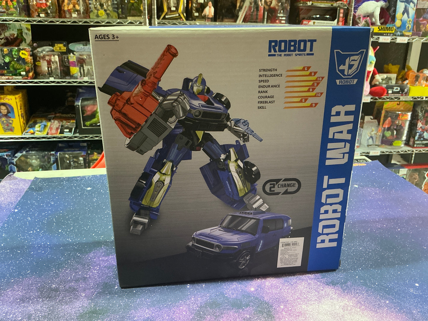ZIYU ROBOT WAR BLUE