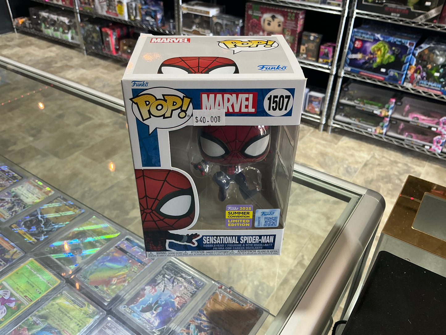 Funko pop sensational Spider-Man 1507
