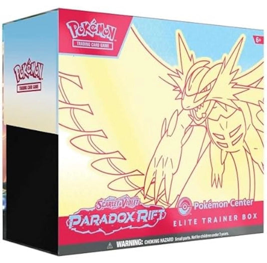 Pokémon TCG: Scarlet & Violet—Paradox Rift Pokémon Center Elite Trainer Box (Roaring Moon)