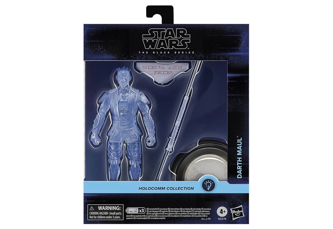 Star Wars The Black Series Holocomm Collection Darth Maul Collectible 15-cm Action Figure