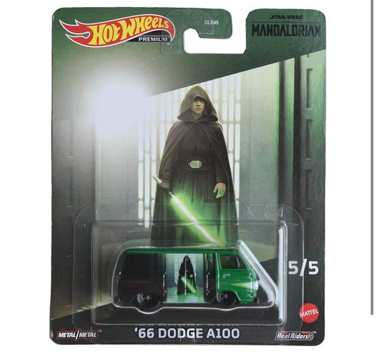 Hot wheels premium Star Wars the Mandalorian 66 Dodge A1 hundred