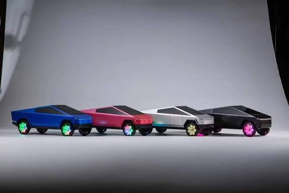 Tesla car speaker bluetooth PINK