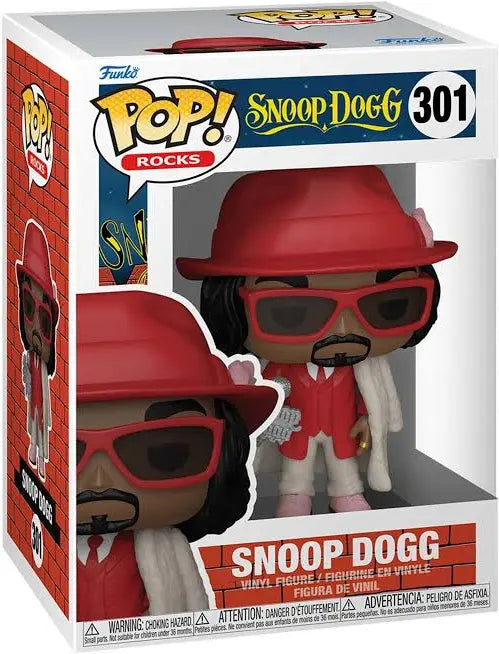 SNOOP DOGG FUR COAT FUNKO POP! ROCKS FIGURE