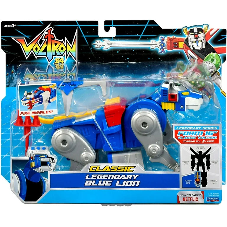 Voltron CLASSIC Legendary Blue Lion Combinable Action