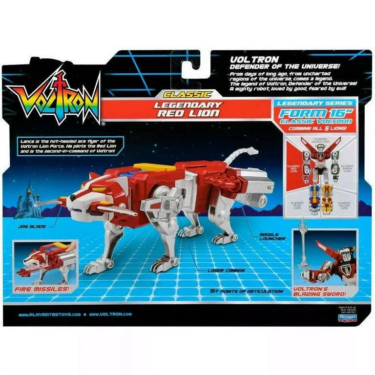 Voltron CLASSIC Legendary Red Lion Combinable Action Figure